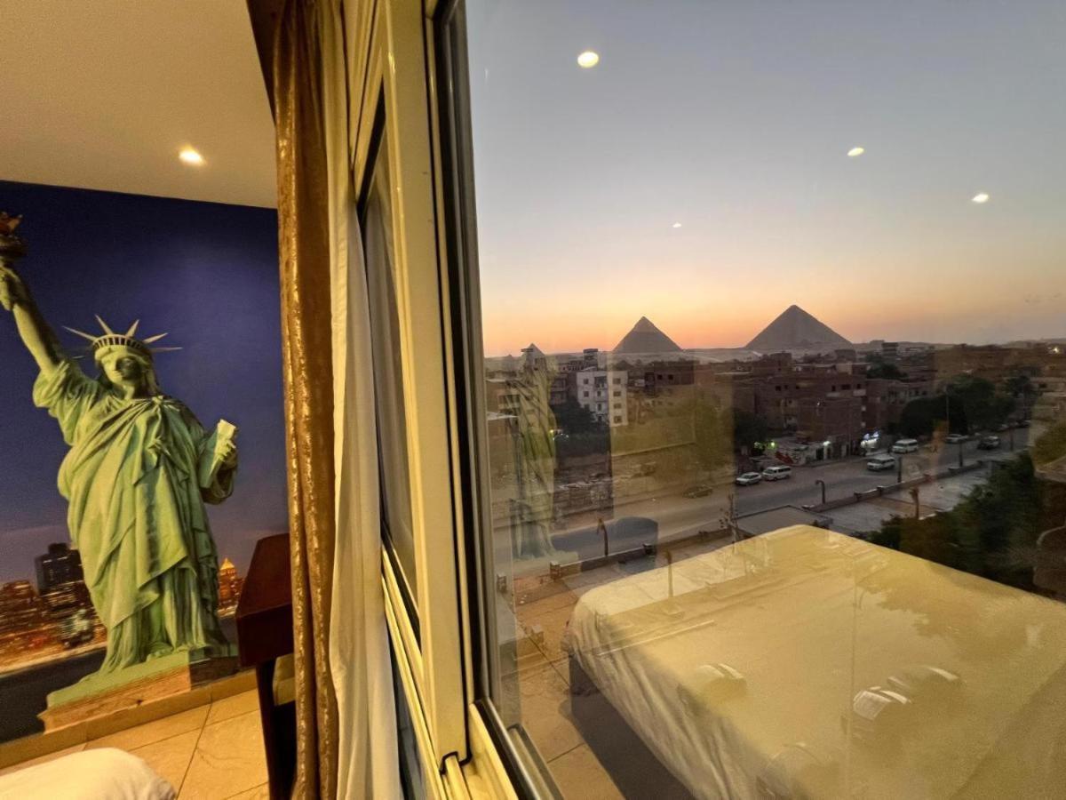 Topaz Pyramids View Inn Kafret el-Gabal Buitenkant foto