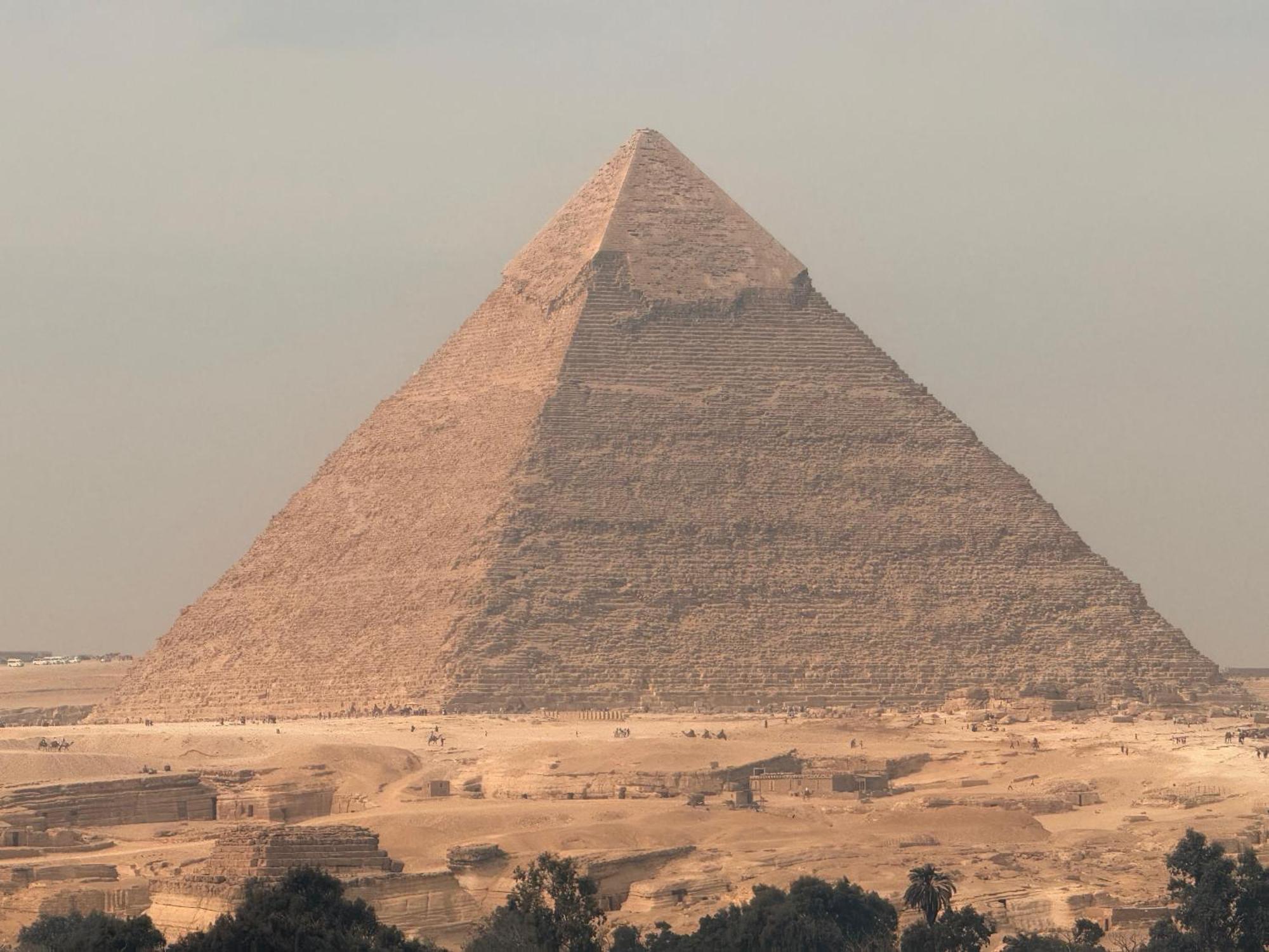 Topaz Pyramids View Inn Kafret el-Gabal Buitenkant foto